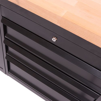 TUFF Premium Workbench with Triple Storage